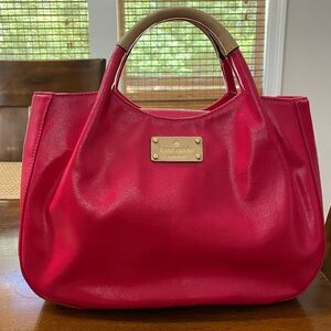 Hot pink Kate Spade purse. New, without tags, never used!